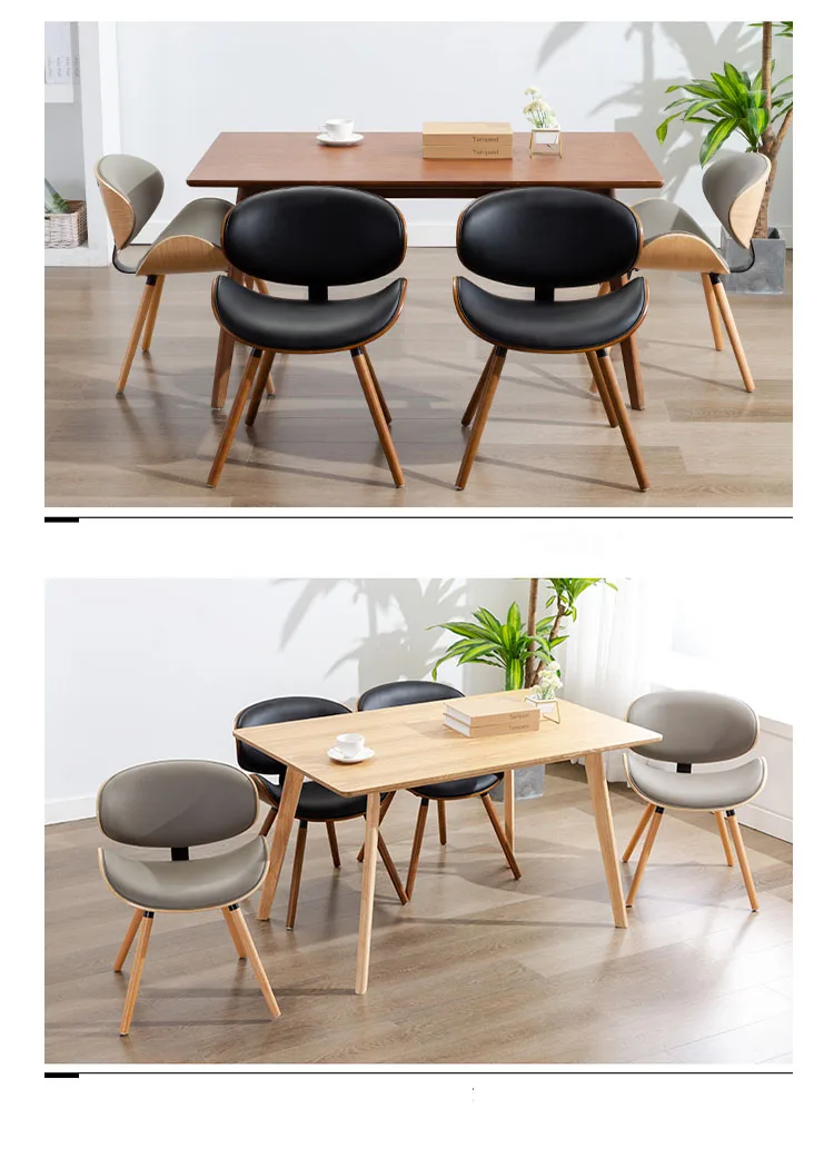 New Dining Garden Chairs Modern Camping Design Wedding Leather Wood Salon Nail Makeup Chairs Events Meubles De Salon Furniture