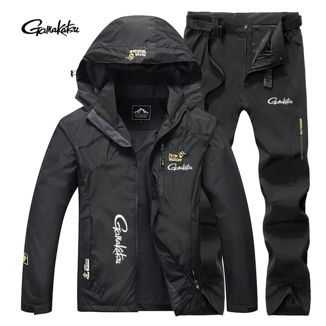 Gamakatsu Fishing Suits Men Windproof Waterproof Warm Suits Outdoor Sport  Travel Camping Cycling Hiking Fishing Jacket