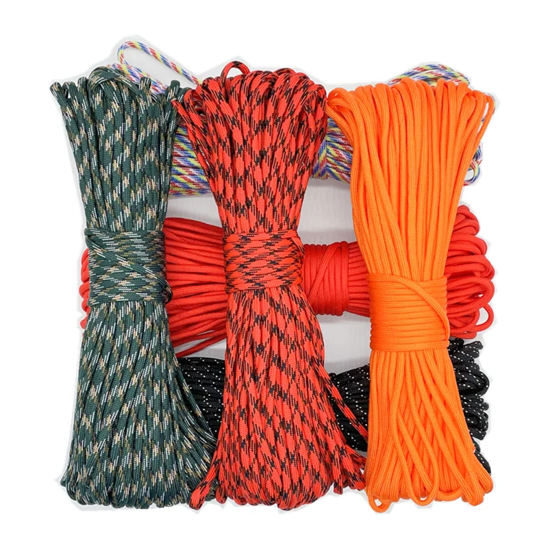 Parachute Rope 7 Strands 30M Hanging Rope Tent Rope Military