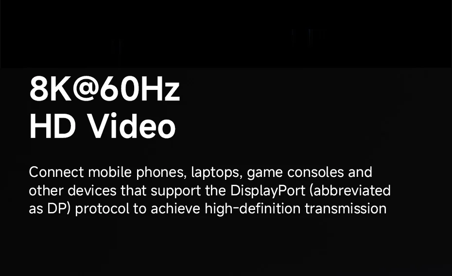 Hagibis USB4 USB-C Cable 80Gbps 240W Right Angle 8K