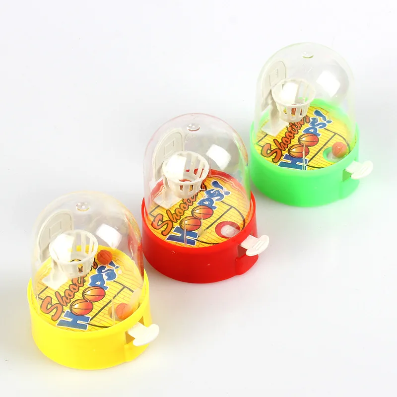 Mini Desktop Fingers Basketball Shooting Game Toys for Kids Birthday Easter Party Favors Pinata Filler Goodie Bag 12Pcs