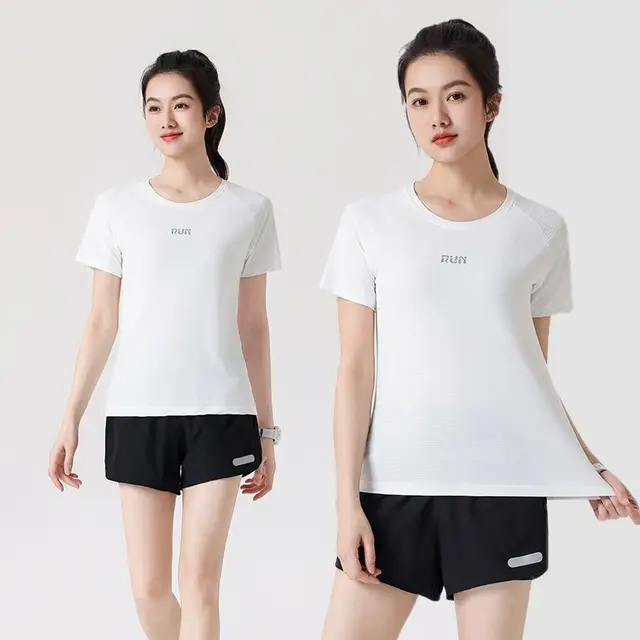 47669-2c9818.jpg (M-5XL)Around Mesh Pouch Marathon Running Shorts Women Reflective Quick Dry Fitness Sport Shorts with Back Zipper Pocket