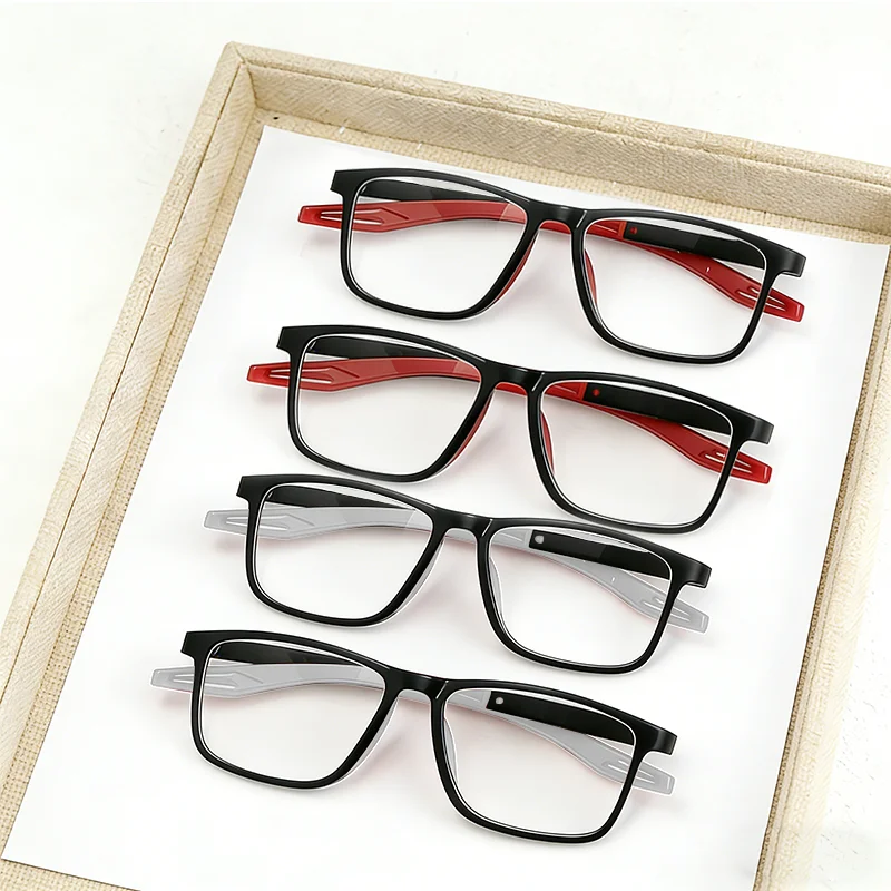 Stylish Unisex Blue Light Blocking Reading Glasses - Lightweight with Various Strength Options