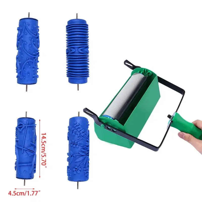 two-color-decoration-paint-painting-machine-for-7-inch-wall-roller-brush-tool