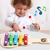 Montessori Toys Wooden Xylophone Baby Music Instrument Toys Preschool Early Learning Toys For Children 3-6 years 2