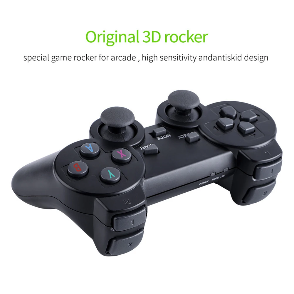 M8 4K Retro Game Console 58000+ Games 256G TV Stick Handheld Game Console 50 Emulators Dual Wireless Controller for PS1/GBA /N64