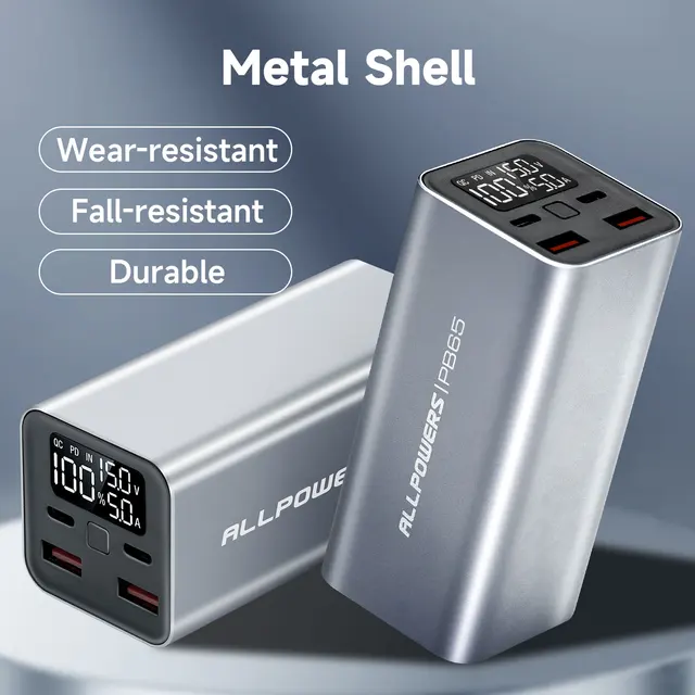 ALLPOWERS 24000mAh 100W Power Bank: Colossal Capacity, Rapid Charging, Versatile Power