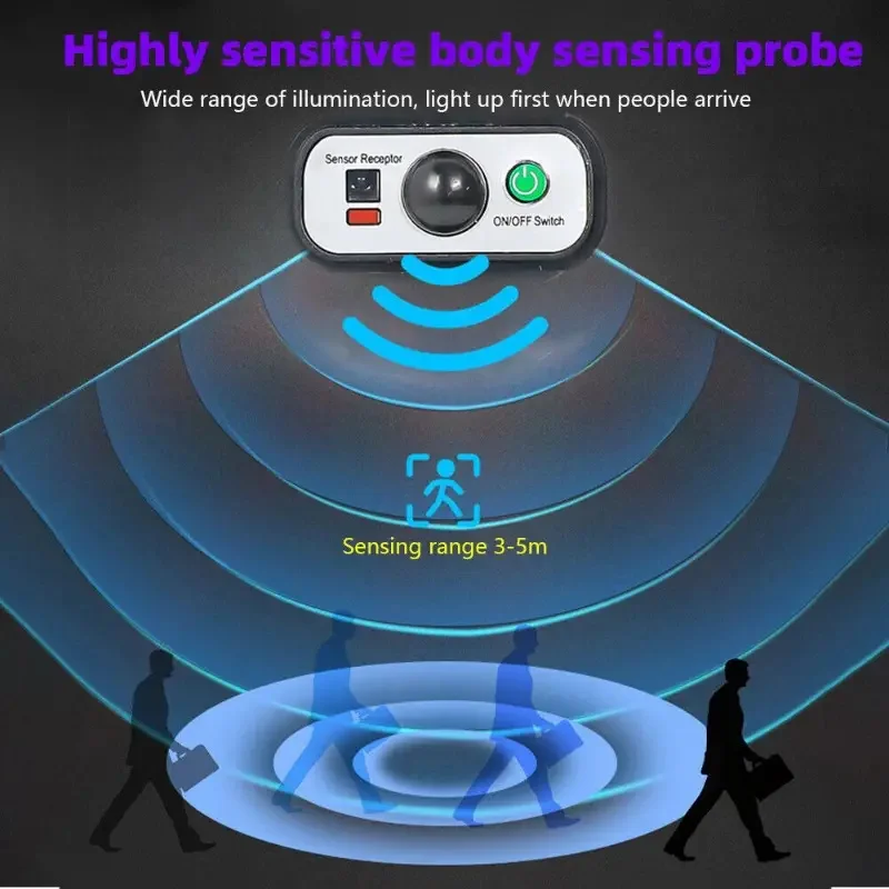 504LED uitra-Bright Solar Street lght Wide Angle Motion Sensor, RemoteControl,Energy-Efflcient, Waterproof 4