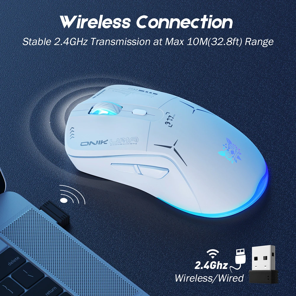 RGB light effect Wireless Gaming Mouse For PC and laptop wireless mouse,gaming mouse
