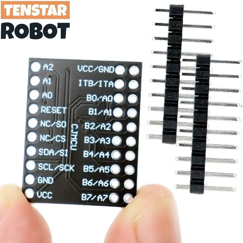 รูปสินค้า โมดูลขยาย I/O 16 บิต I2C/SPI สำหรับโปรเจกต์ควบคุม