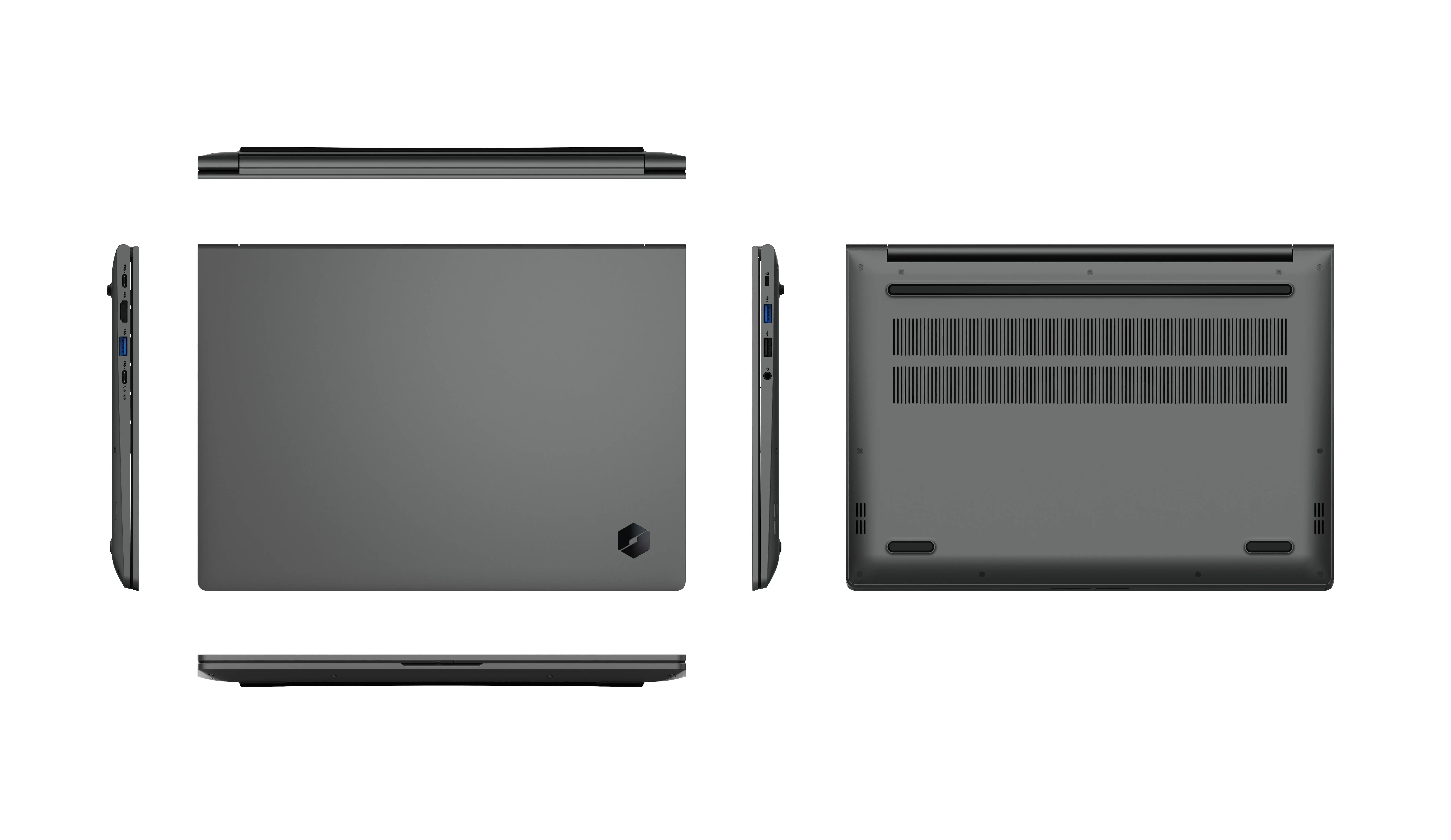 SZBOX 14" Ultra-thin Laptop R7 8845HS Turbo 54W Windows 11 16GB DDR5 512GB SSD  Notebook Tablet Mini PC WiFi 6 BT 5.2 Dual Fans 6