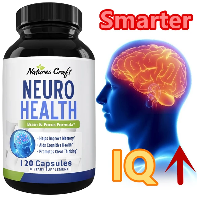 Nature's Brain Supplement for Memory, Focus, Concentration