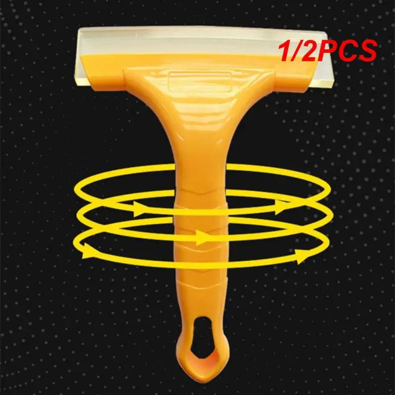 

1/2PCS Car Silicone Water Wiper Scraper Blade Squeegee Vehicle Soap Cleaner for Auto Windshield Window Washing Cleaning