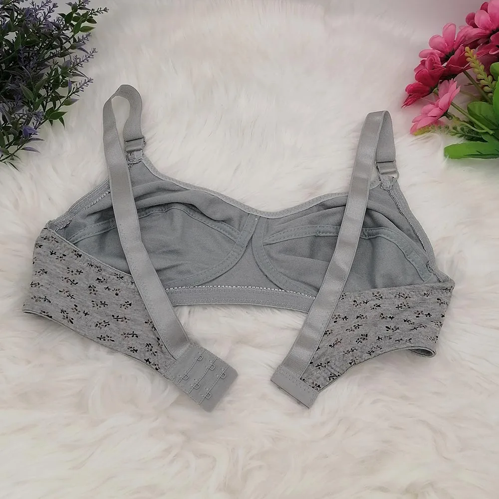No rims bra A B C cup sexy bras for women comfrotable cotton lingerie Leisure Intimate cotton bra unlined printed sexy girl C32 2