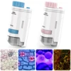 60-200x Pocket Microscope Electric Mini Microscope with LED Light High Definition Children Microscope for Observation Learning 3