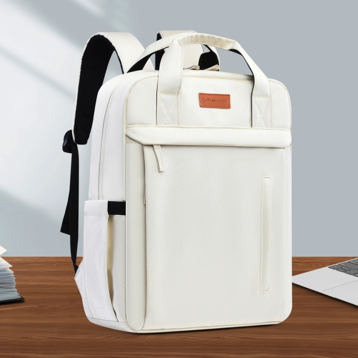 Backpack for Men, Large Capacity for Commuting, Outdoor Travel, Laptop Bag, School Bag, Women's Business Backpack, Business Trip, Conference, College Student