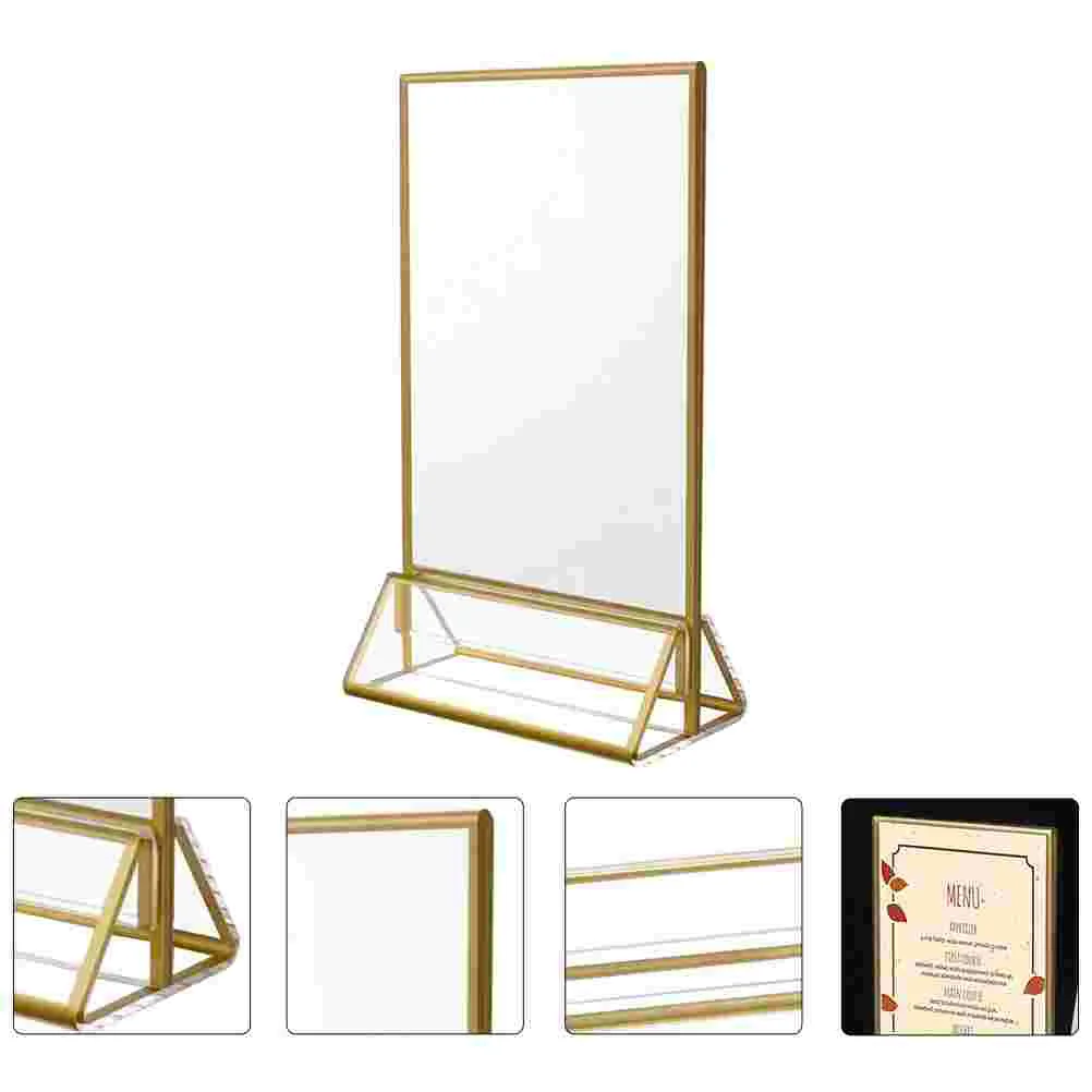 

Desk Card Table Note Holder Display Shelves Desktop Photo Rack Price Display Stand Sign Menus Display Tag Showing Stand Shelf