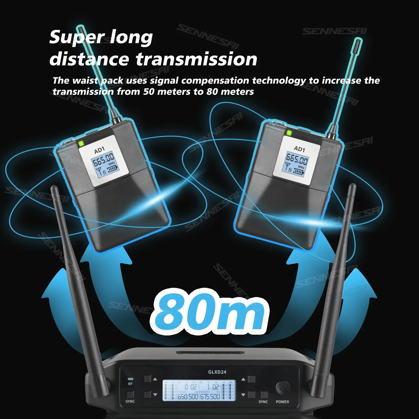 سماعة رأس ميكروفون احترافية - Image 4