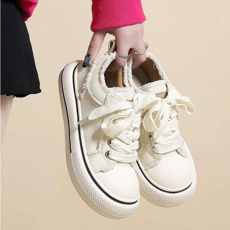 New Chunky Platform Shoes for Women Summer Mesh Casual Sneakers for Women Fashion White Chic Designer Luxury Shoes Walking Shoes