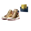 Trump NEVER SURRENDER Gold Shoes Top Quality Big Size 47 48 Mens 2024 MAGA Golden Casual Streetwear Running Silvery Sneakers 2