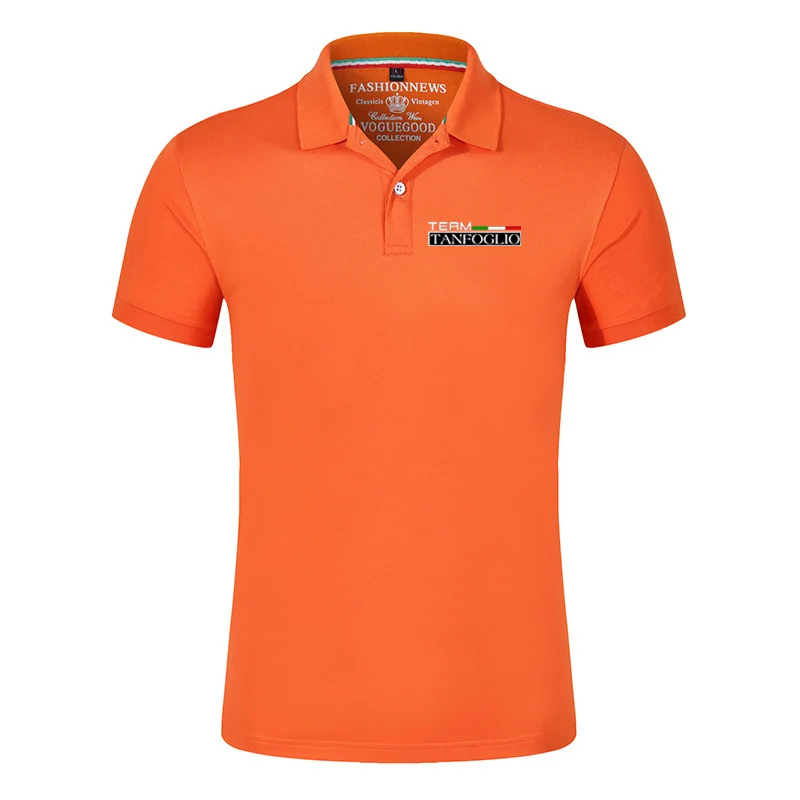 2024 New Printing Men Tanfoglio Short Sleeve Polo Shirt