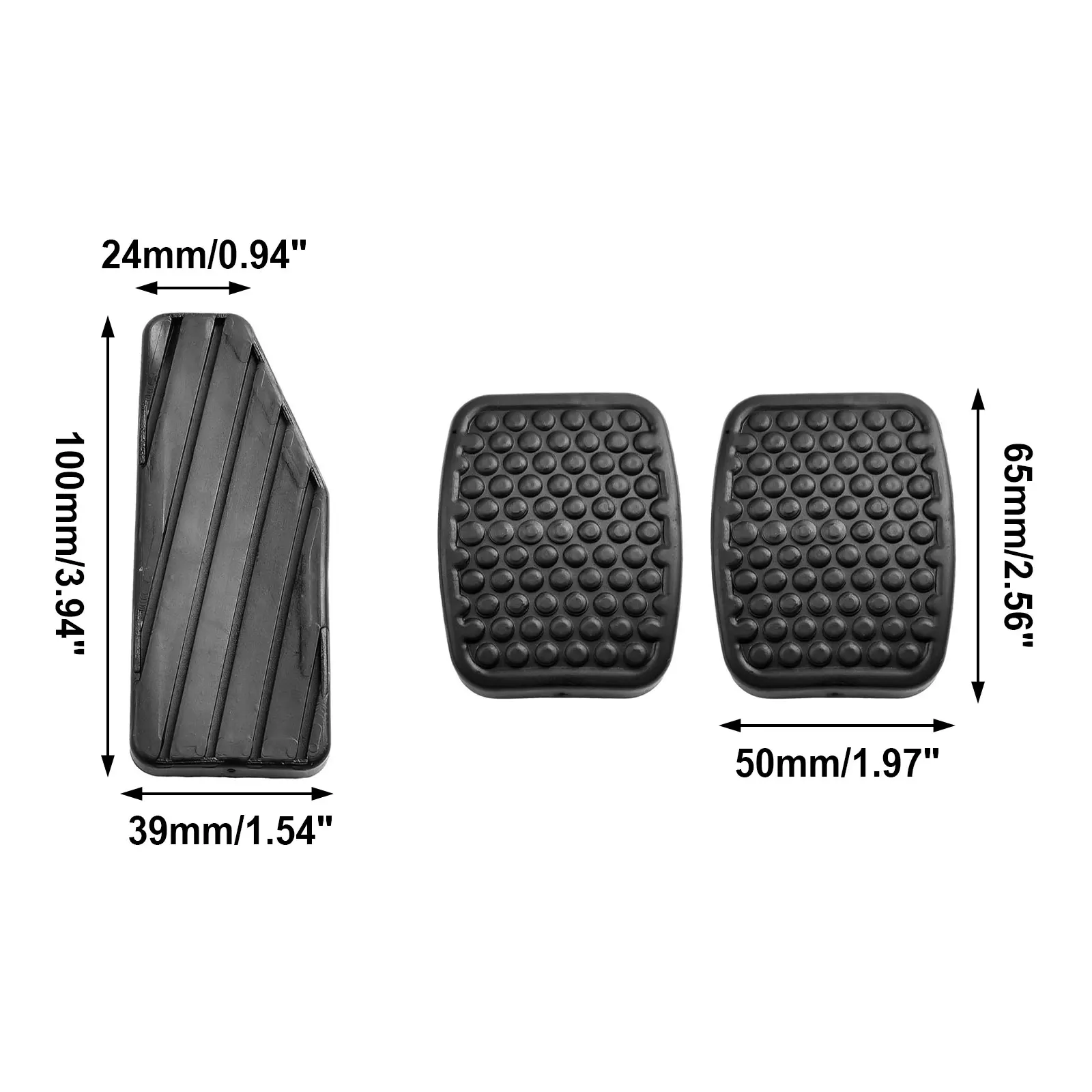 

Крышка педали запасные части резиновые 3 шт. 49451-60B00 49751-79001 аксессуары тормоз газ для офиса на открытом воздухе