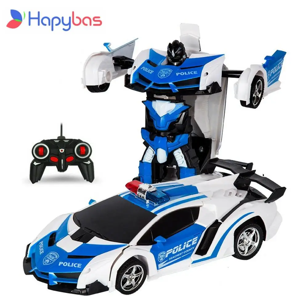 Ferngesteuerter Auto Transformator Verformungs Roboter Kinder Spielzeug Geschenk 