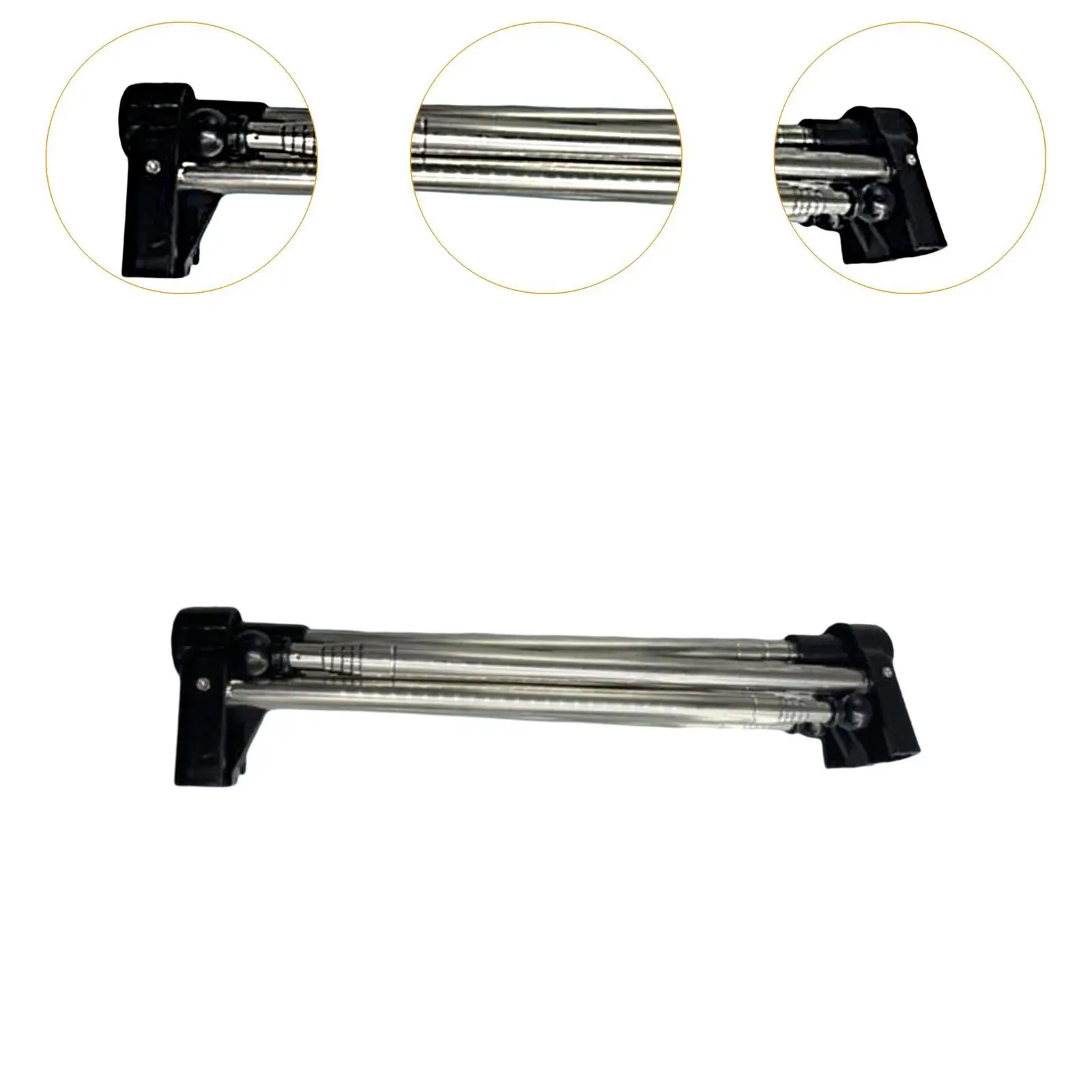 Portable Travel Garment Rack Metal Clothes Rail for Dance Outdoor Hotel Room