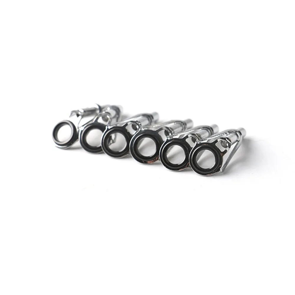 

Trusted Choice of For Fishing Lovers 5pcs Rod Tip Top Guide Ring for Repairing and Building Pole Eye Line Rings