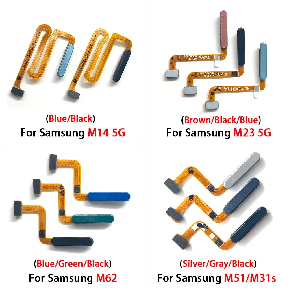 

10 шт., кнопки питания для Samsung m31 M31S M51 M62 M14 M23