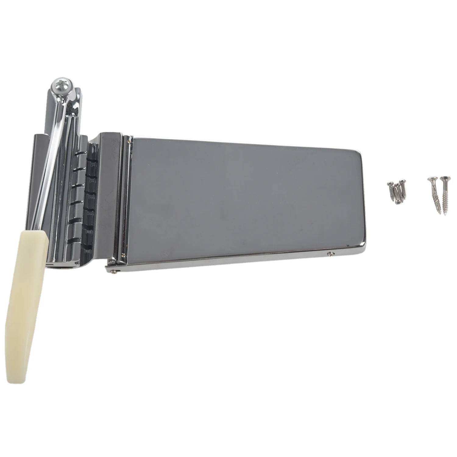 

Silver Hollowbody Jazz Guitar Tremolo Bridge Tailpiece For Lp Parts