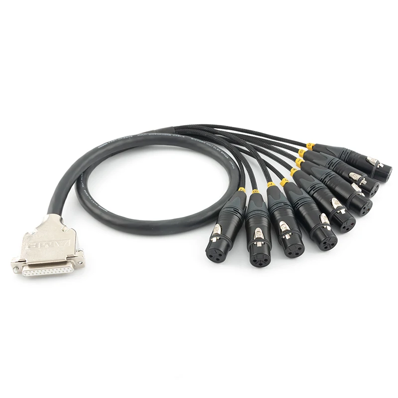 1 pc ο 3.5 ̸ / DB25-XLR  ̺ Ƴα ڴ ̽ ̺