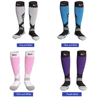 GTUBIKE nouveau hiver chaud chaussettes de Ski anti-dérapant épaissi Compression Snowboard chaussettes thermique évacuant l'humidité genou chaussettes hautes 6