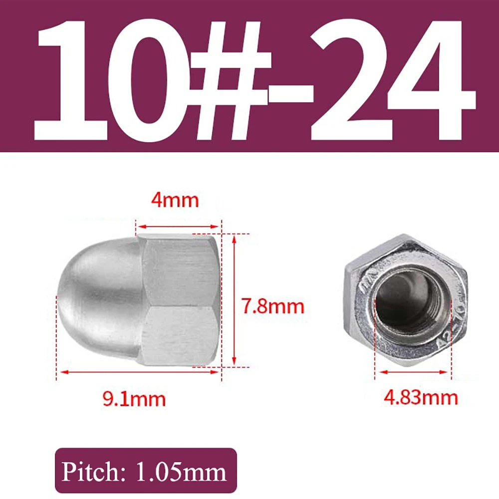 5/16"-24 X 3/8" Button Head Socket Cap Screw, Allen Socket Drive, 18-8 Stainless Steel, Full Thread - Quantity 10 - By Fastener Depot, LLC