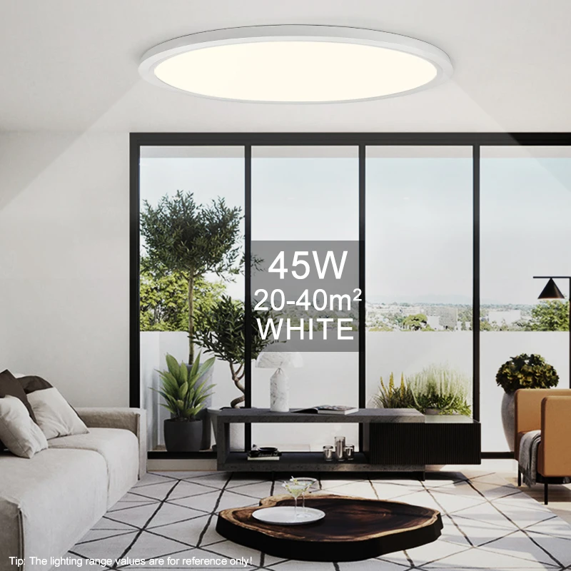 Smart Ceiling Lights 0.9 Inch with Remote APP Control Ultra Thin Dimmable Large Modern Round Lamp Sd8b5c6be8c9d4ddd87f2abdca53d83a9i
