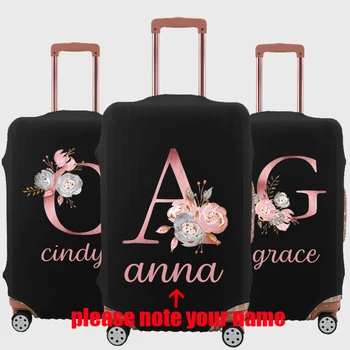 Personalized Travel Luggage Cover – Protective Suitcase Sleeve & Scratch Guard 1