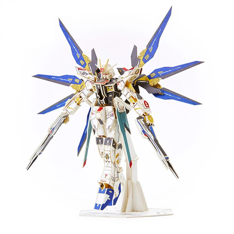 

Bandai Gunda ZGMF-X20A Mobile Warrior Robot Model 3D Paper Puzzle Puzzle Puzzle Toy Genuine