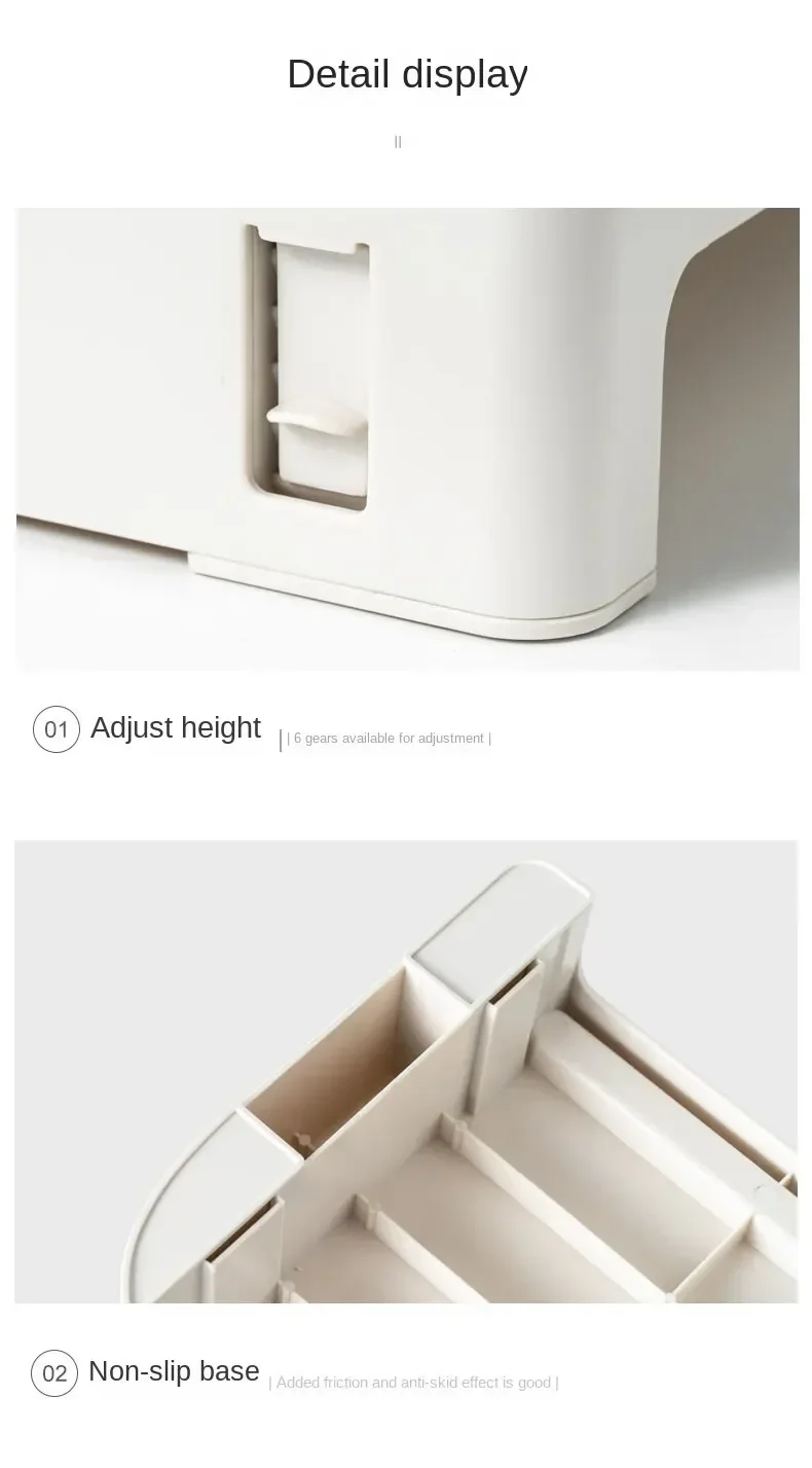 Monitor Stand Riser Computer Stand Desk Organizer Extender Heightened Shelf For Laptop PC Keyboard Printer PS4 17 Monitor Stand Riser Computer Stand Desk Organizer Extender Heightened Shelf For Laptop PC Keyboard Printer PS4 9