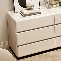 Vanités de maquillage modernes de luxe, Table de chambre à coucher Simple, armoire de rangement, chaise, Console économique, meubles de maison 3