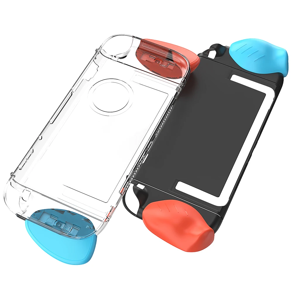 Crystal Protective Hard Case for Switch 2 Detachable Case Cover Anti-fall Protective Shell Dustproof for Nintendo Game Accessory