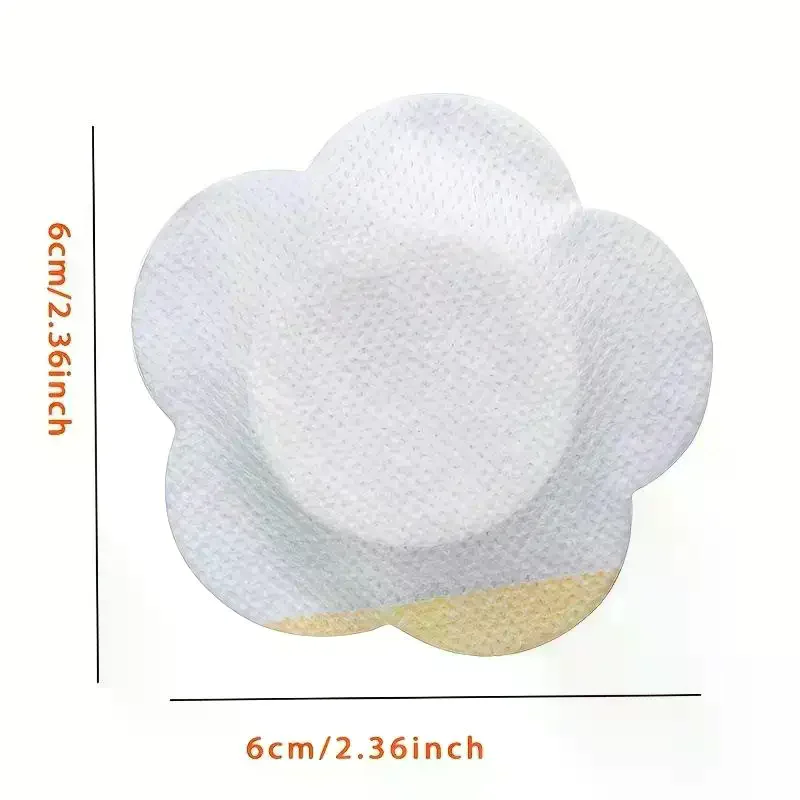 50pcs/Set Disposable Castor Oil Pack Navel Stickers - Self-Adhesive Seepage Resistant Belly Button Protectors Replacement Pads