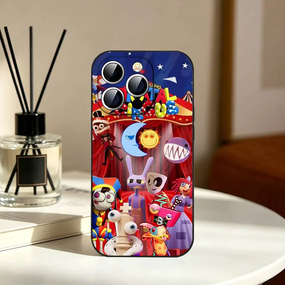 Anime The A-Amazing Digital Circus Phone Case - Stylish Protective Cover with Edge-to-Edge Design