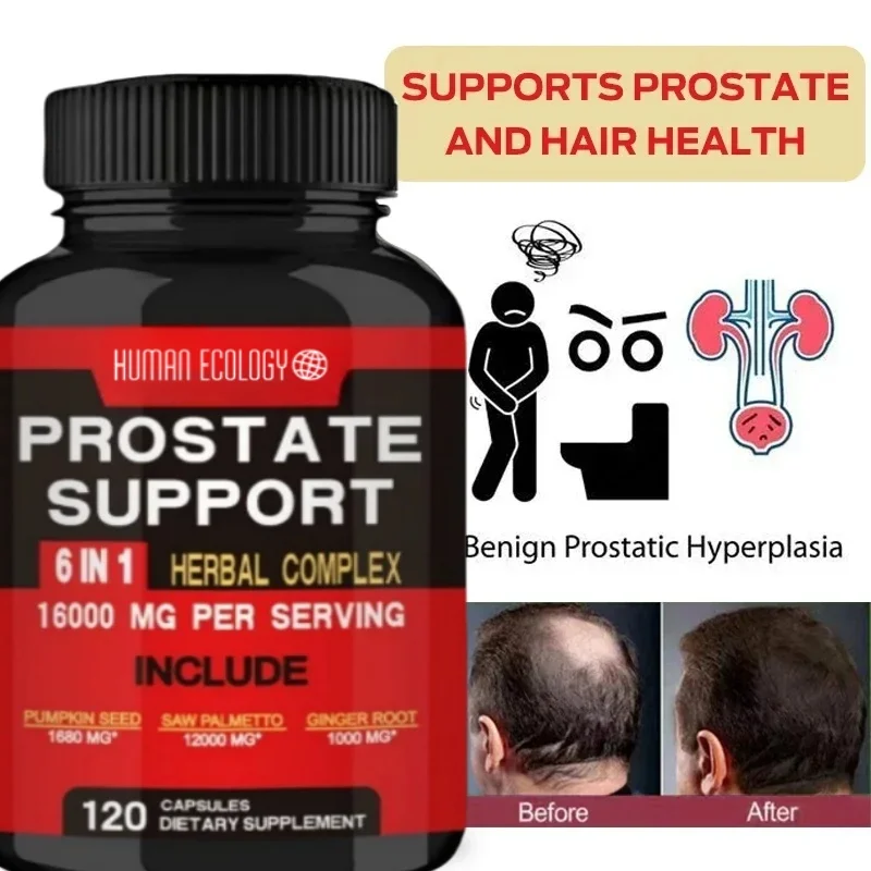 Human Ecology 6in1 Prostate Support 16000MG Boosts Mood Urinary Immune System