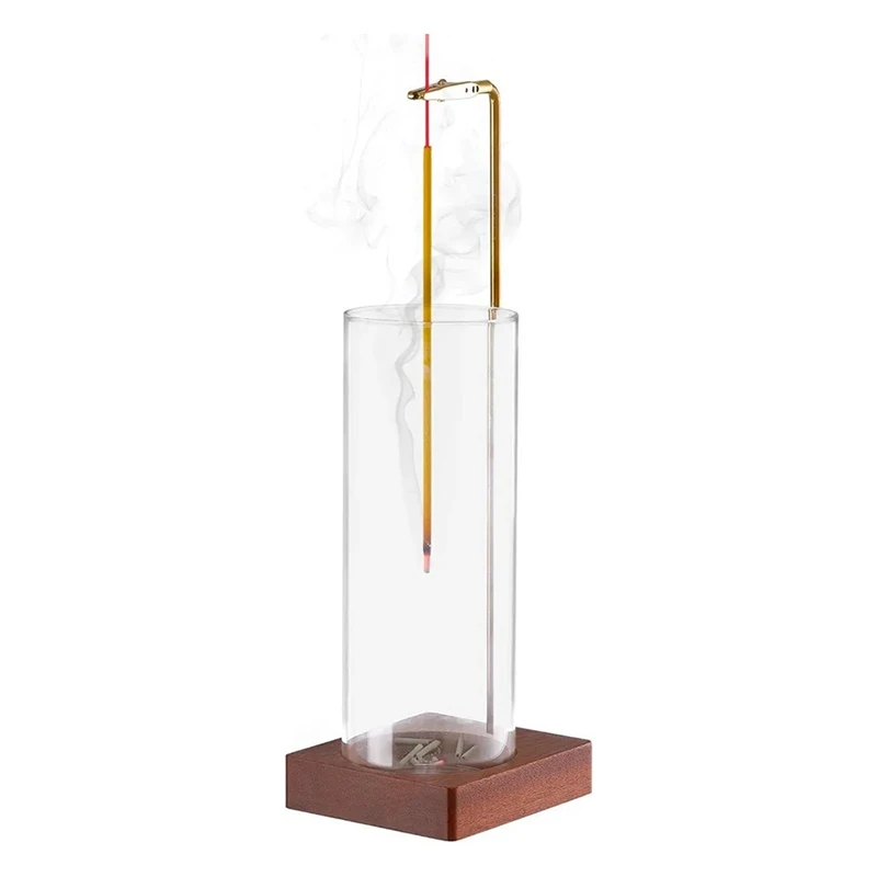 

Incense Holder For Sticks,10Inch Anti Ash Flying Incense Holder With Removable Ash Catcher, Upside Down Incense Burner