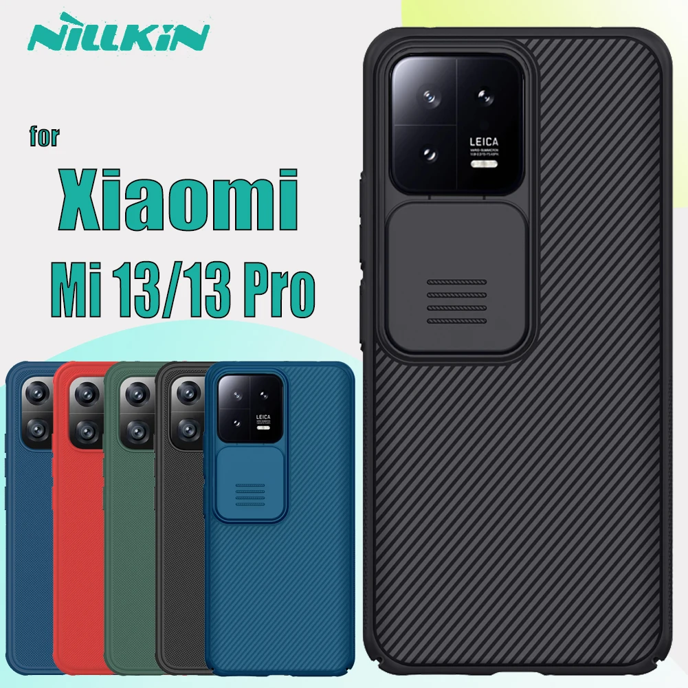 Nillkin for Xiaomi Mi 13T Pro / 13T 5G Case Camera Protection Lens  camshield Frosted Hard 360 full Back Cover for Mi13T - AliExpress