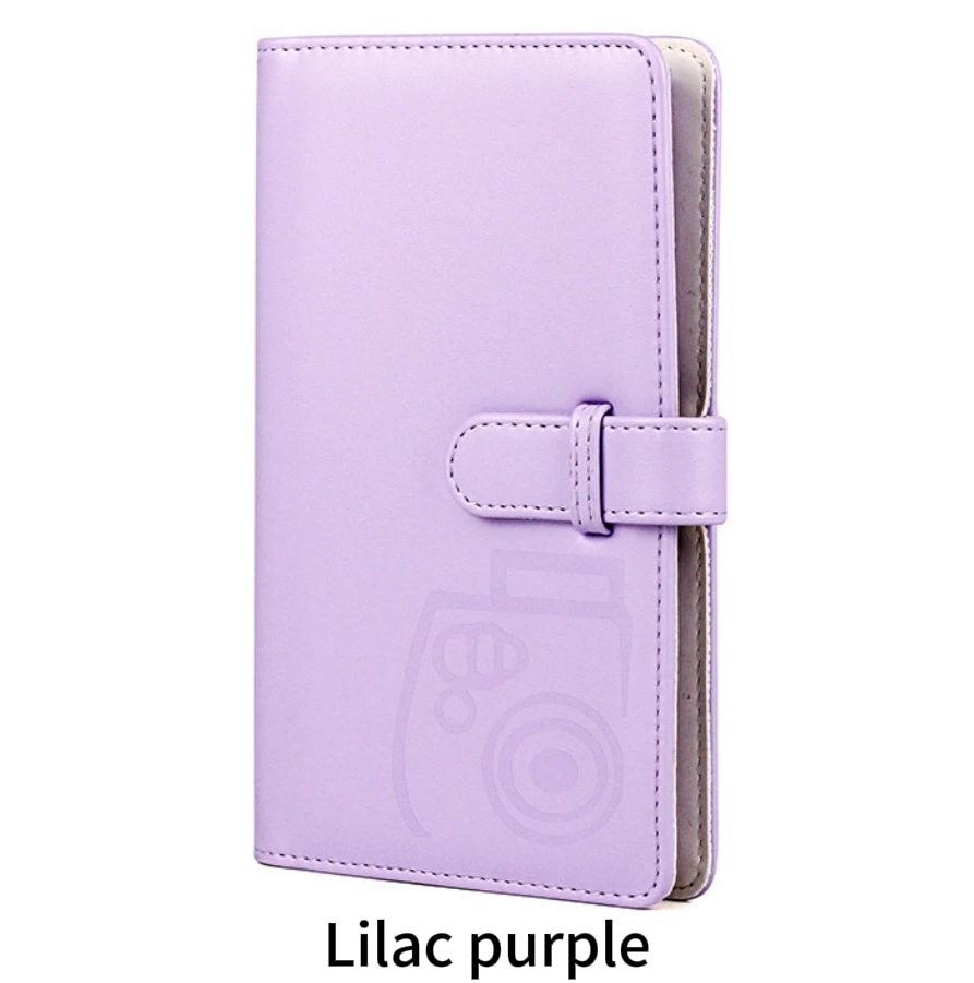 Compact 96-Pocket Photo Album for Instant Prints and Cards