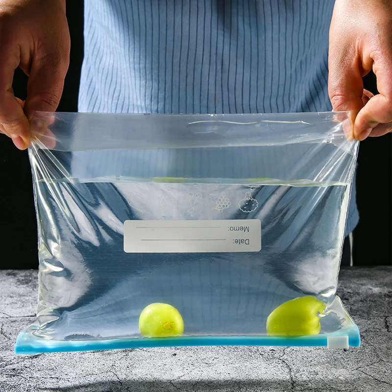 

Refrigerator fresh-keeping bag food sealed transparent household fruit and vegetable food freezing special thickened ziplock bag