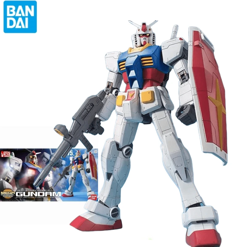 in stock Bandai Gunpla Mega Size 1/48 Gundam Rx-78-2 Assembled Model High  Quality Collectible action figures Hand toy - AliExpress