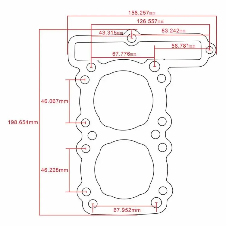 Motorcycle Engine Cover Gasket Kits Set For Kawasaki Ninja 250R EX250 1996-2007 EL250 1988-1994 1996 EL252 GPX250R ZZR250 1994
