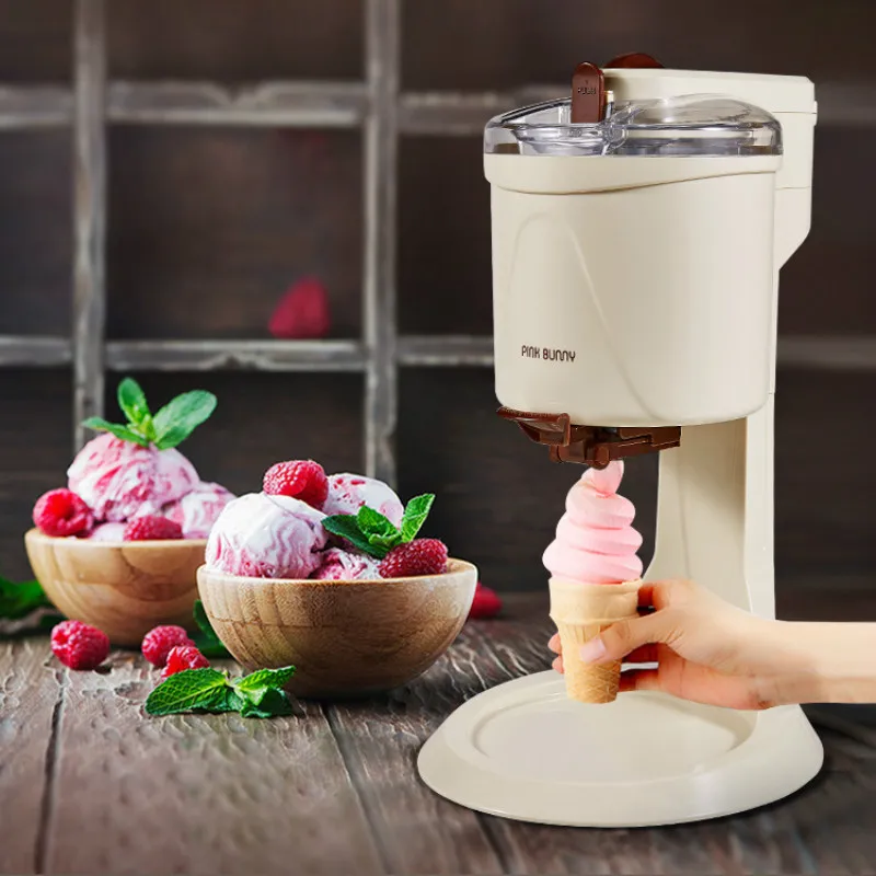 Soft Serve Ice Cream Machine Home  Homemade Soft Ice Cream Machine -  Automatic Ice - Aliexpress